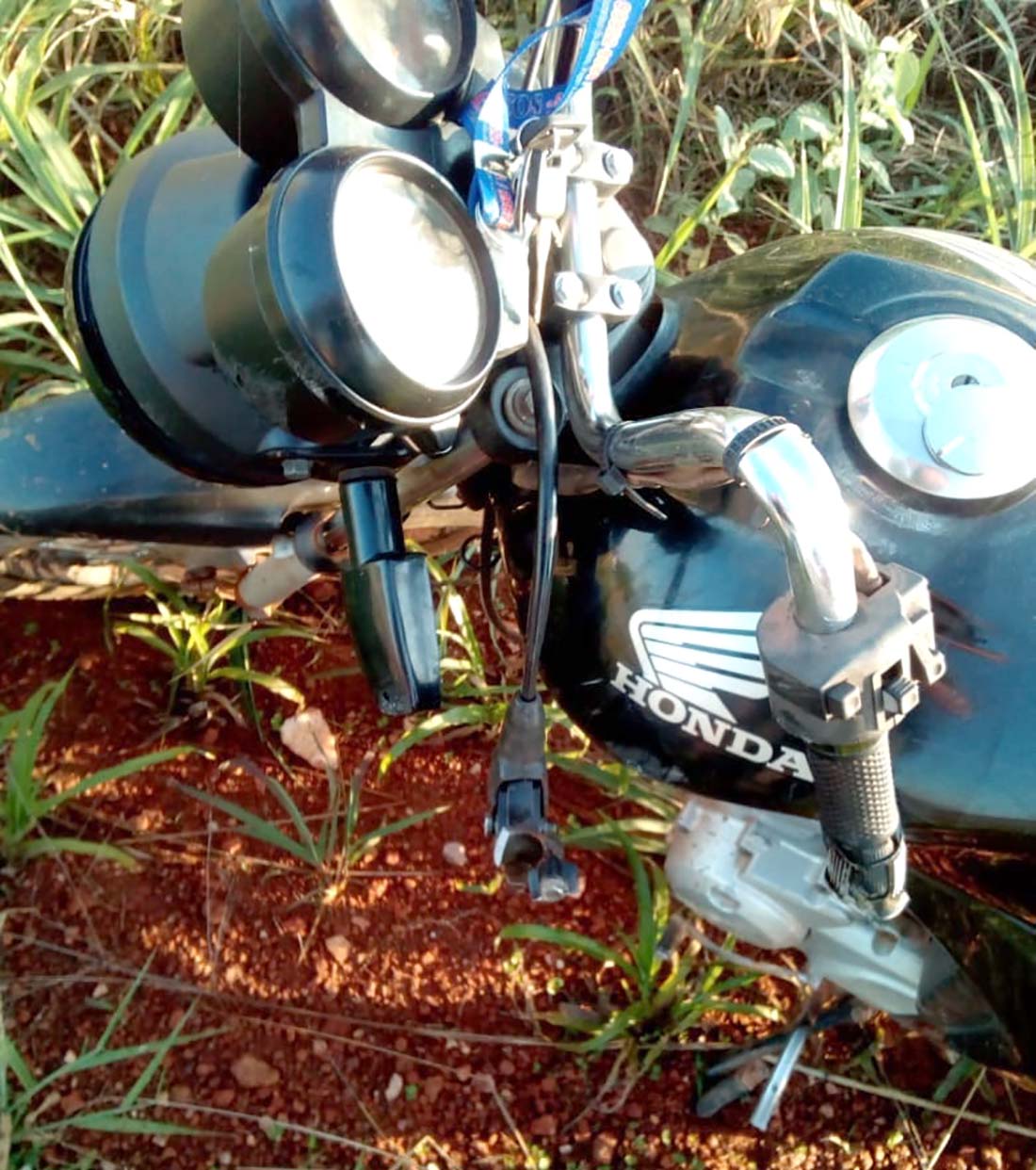 Carona de moto morre  em acidente na MT 175