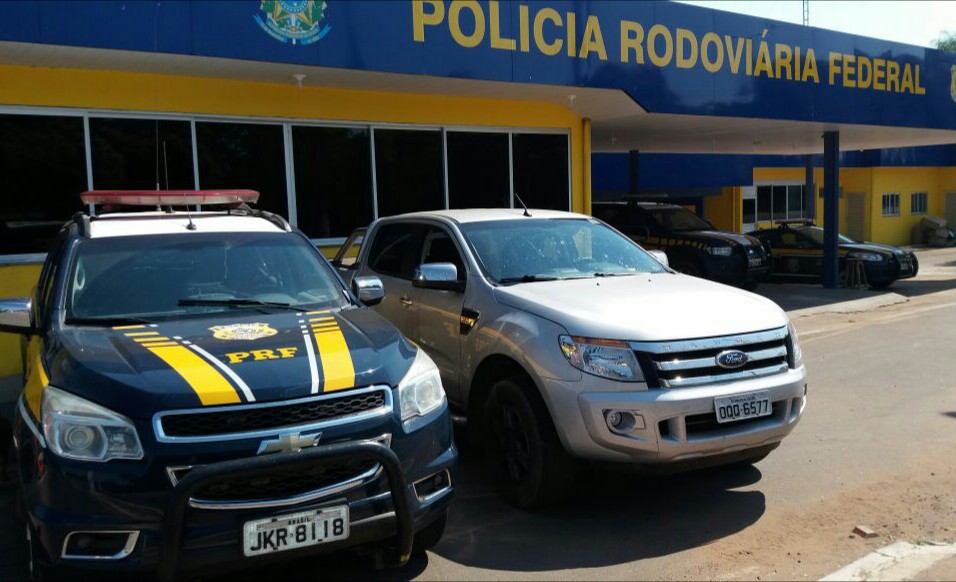 PRF recupera em Cceres Ranger roubada em Minas