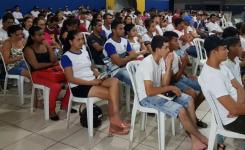 Unemat participa de palestra para  estudantes em Mirassol DOeste