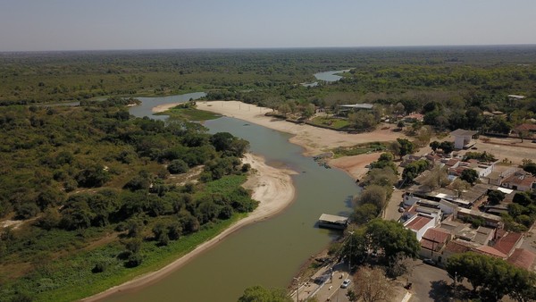 Nvel do rio Paraguai atingiu pior marca em 50 anos no ltimo fim de semana
