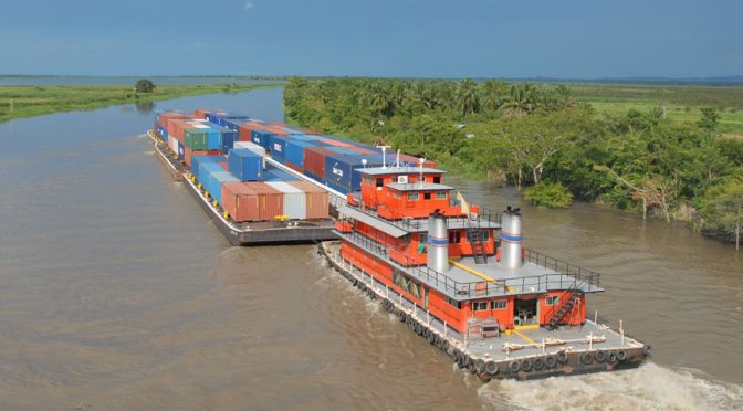 Nível do Rio Paraguai sobe e permite retomada da navegabilidade da hidrovia