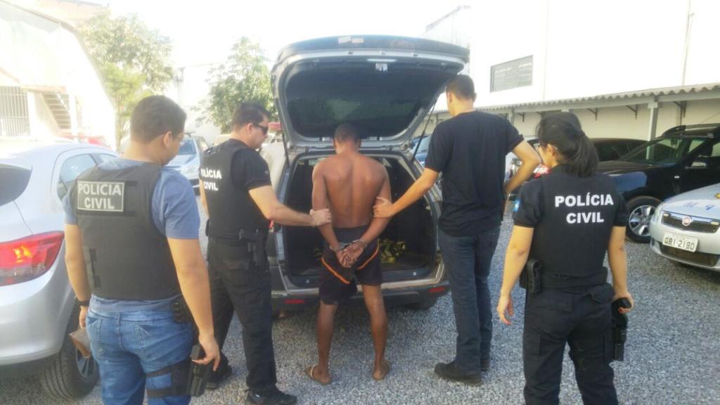 Polcia Civil prende jovens por homicdio ftil em Nossa Senhora do Livramento