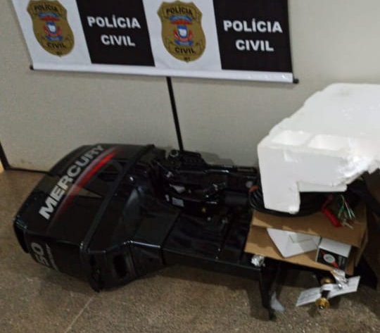 Polcia Civil identifica suspeito de furto e recupera motor avaliado em R$ 25 mil