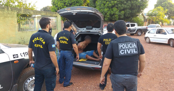 Policia de Jauru grampeia  assaltante de caminhonete