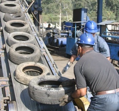Parceria recebe 3.500 pneus  para reciclagem em Cceres