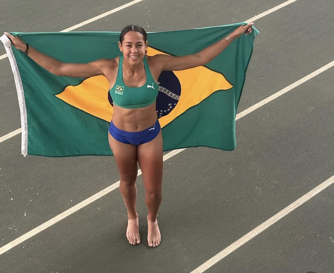 Atleta mato-grossense  ouro no Sul-Americano Indoor de atletismo