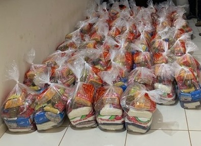 Grupo Juba continua fazendo sua parte e doa mais 50 cestas bsicas