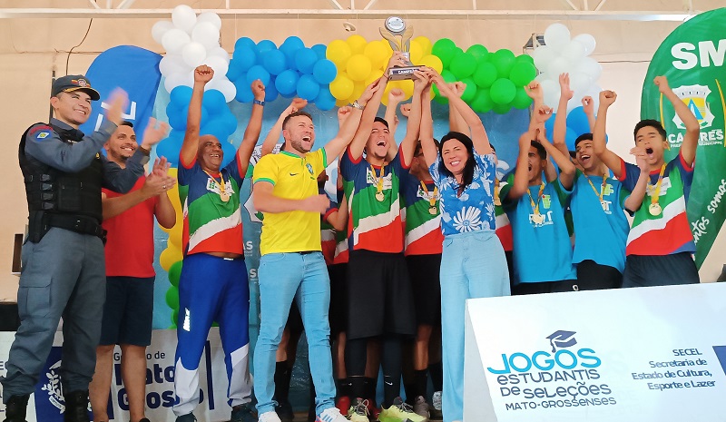 Cceres  campe em sete disputas de ttulos nos Jogos Regionais do Oeste de Mato Grosso