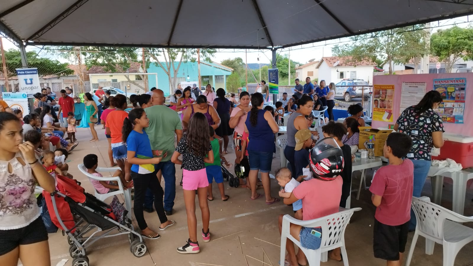 Ao Comunitria e Cidadania realizou mais   de mil atendimentos no bairro Jardim Aeroporto
