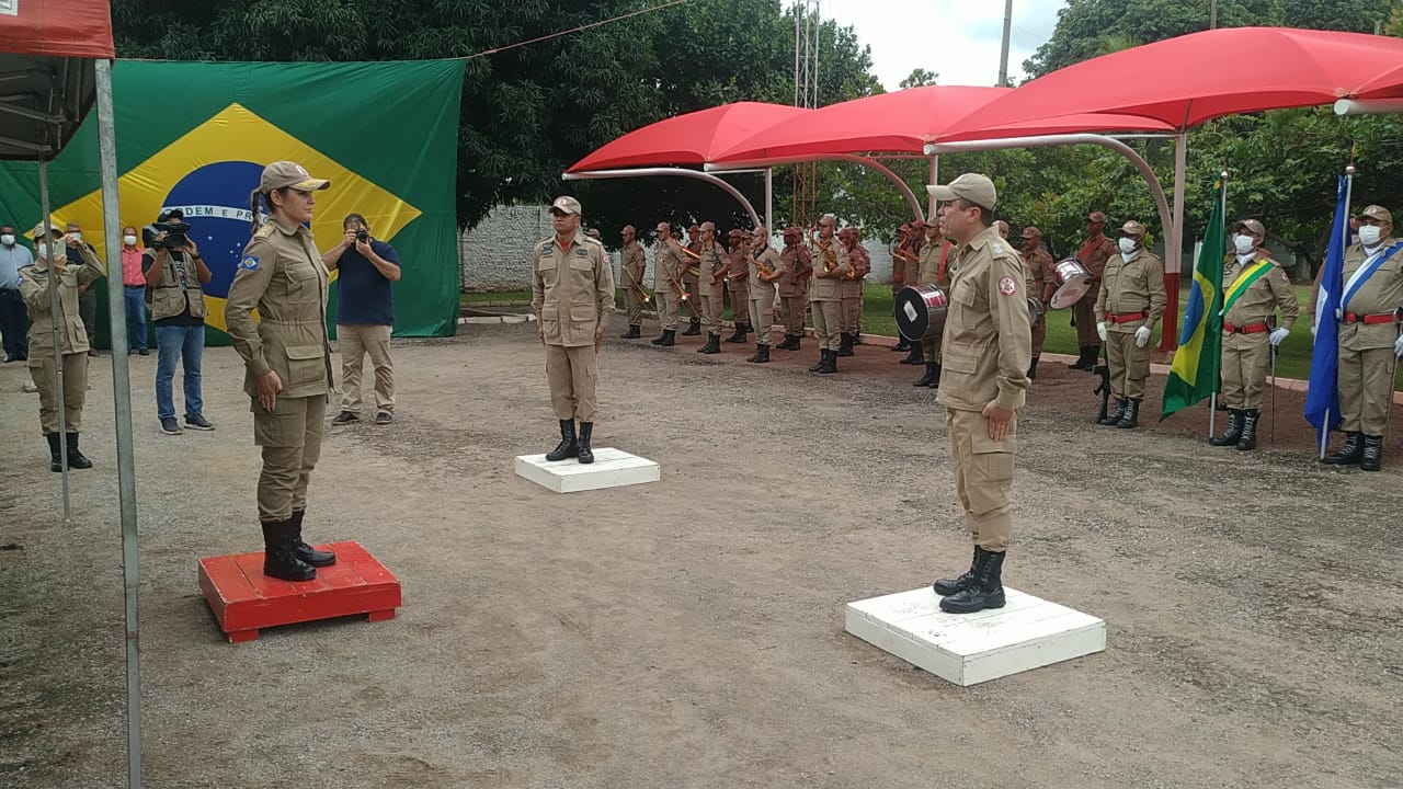 Cap. Leandro Alves  o novo comandante da unidade do Corpo de Bombeiros em Cceres