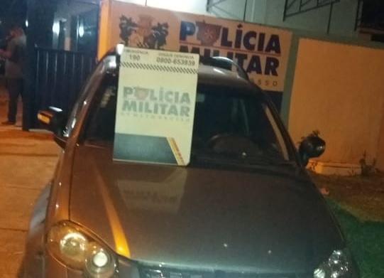PM recupera Fiat Strada roubada em Vrzea   Grande e prende assaltante em Pontes e Lacerda