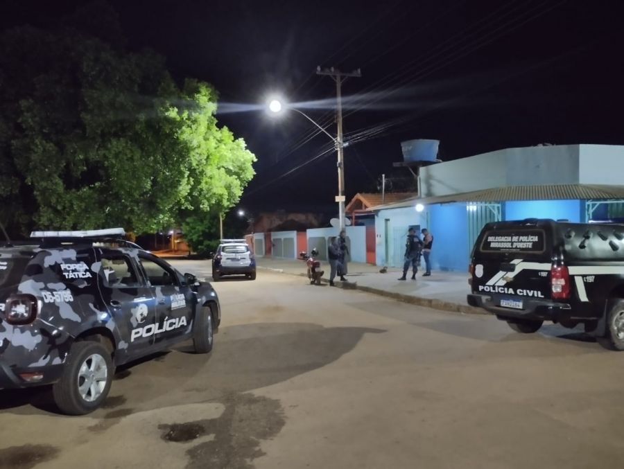 Duplo homicdio em Mirassol DOeste mobiliza foras de segurana para elucidao do crime