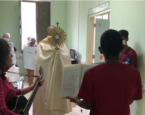 Ao da Pastoral da Sade marca o Dia Mundial do Enfermo no Hospital So Luiz