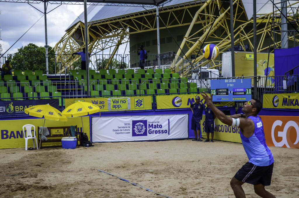 Cuiab sedia a 5 etapa do Circuito  Brasileiro de Vlei de Praia 2024