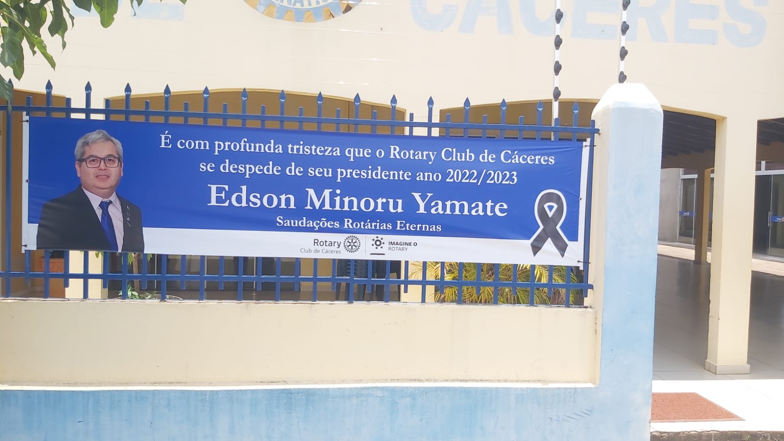Famlia Rotria presta homenagem ao companheiro Edson Minoru Yamate e decreta luto oficial por 3 dia